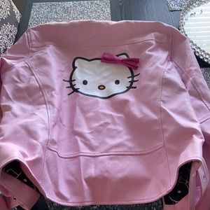 Dolls kill x hello kitty pink faux leather jacket ( size M but runs big)